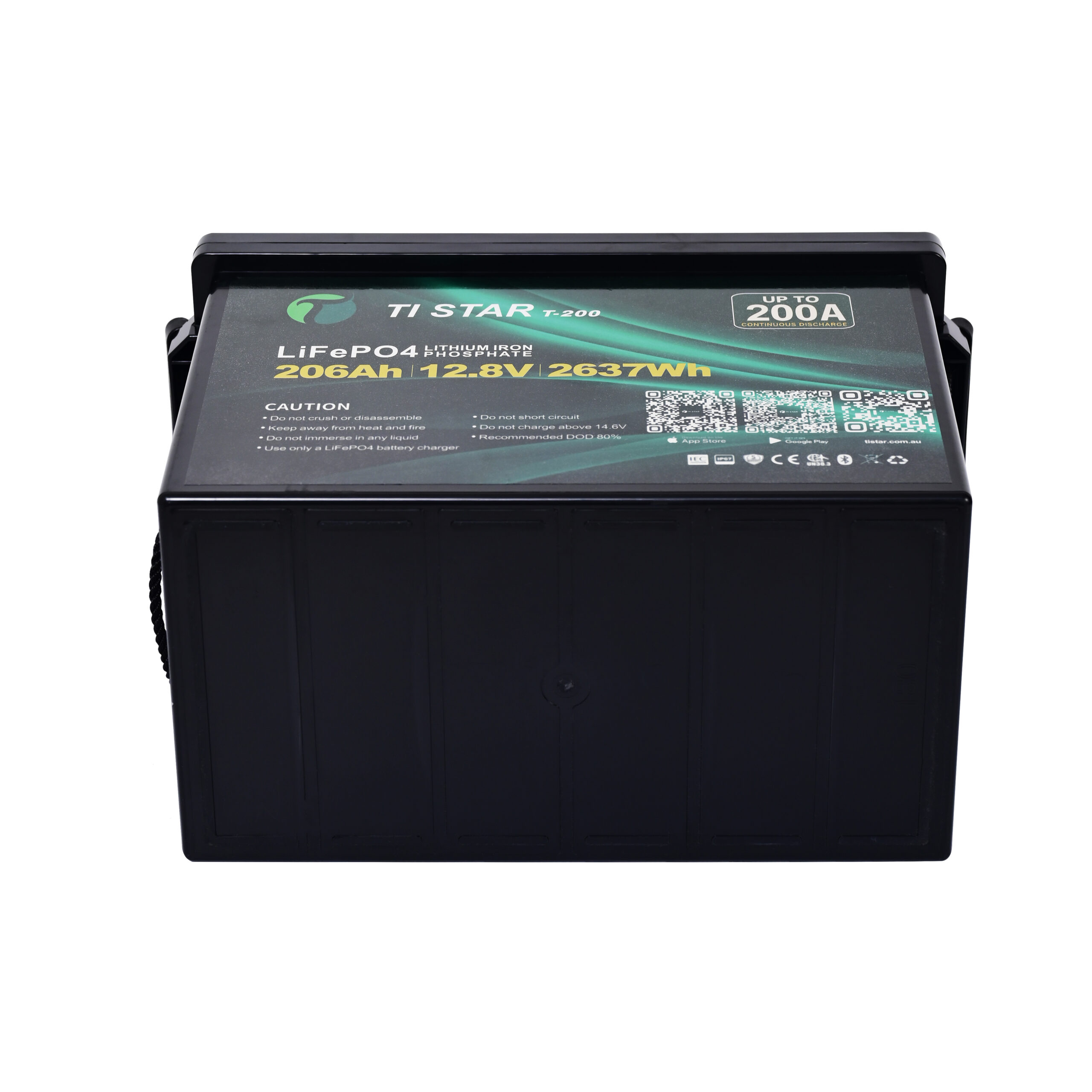 TiStar Smart BMS 12.8V 200/206Ah Lithium Battery with Bluetooth/ IEC62619/ IP67/ 5-Year Warranty/Brisbane Stock - Image 5