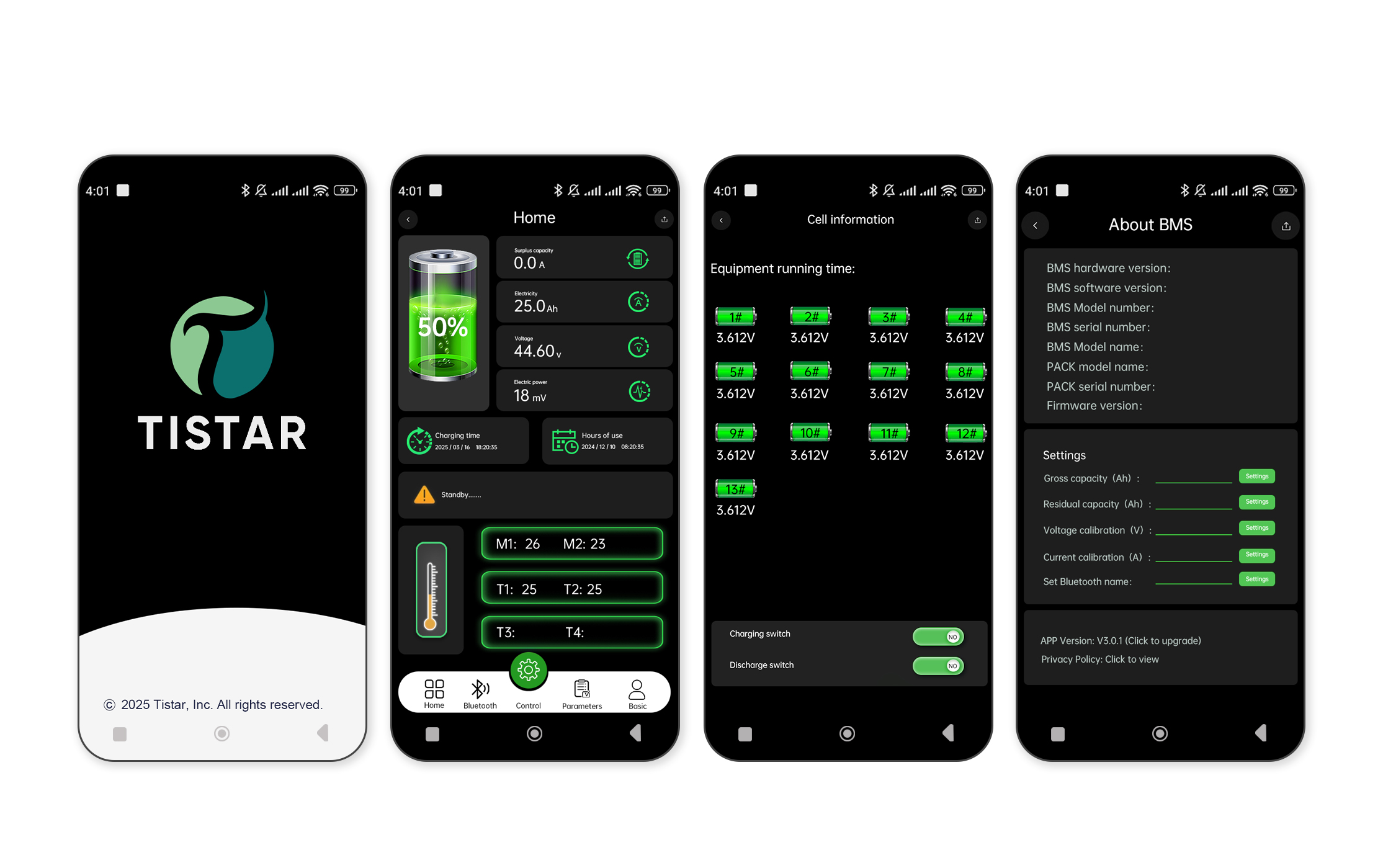 Tistar Smart BMS 12.8V 300/310Ah Slimline Lithium Battery with Bluetooth/ IP65/ 5-Year Warranty/Brisbane Stock - Image 7