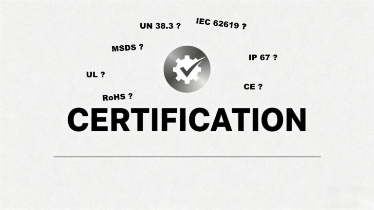 What Certifications Back Our Batteries?