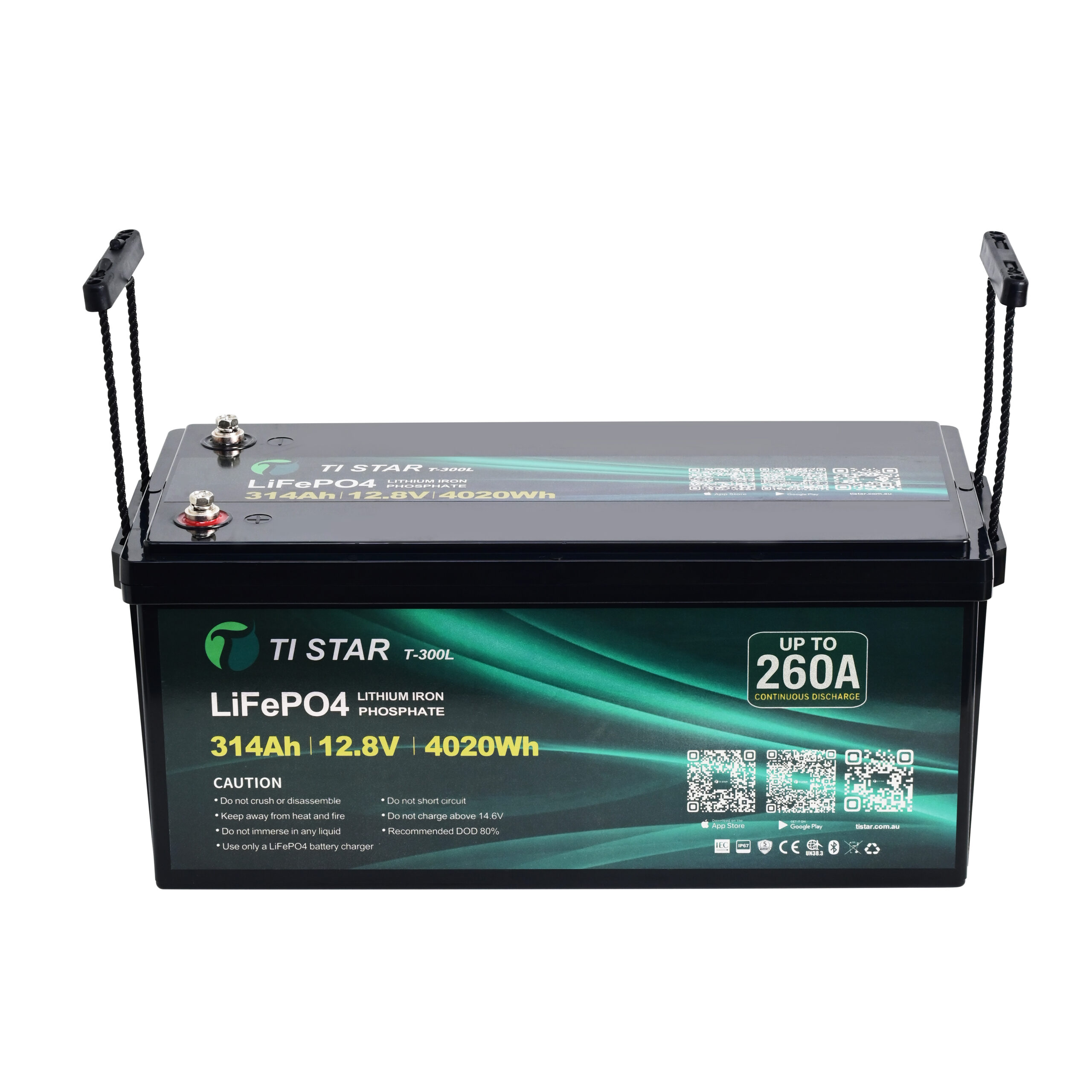 TiStar Smart BMS Long 12.8V 300/314Ah Lithium Battery with Bluetooth/ IEC62619/ IP67/ 5-Year Warranty/Brisbane Stock - Image 5